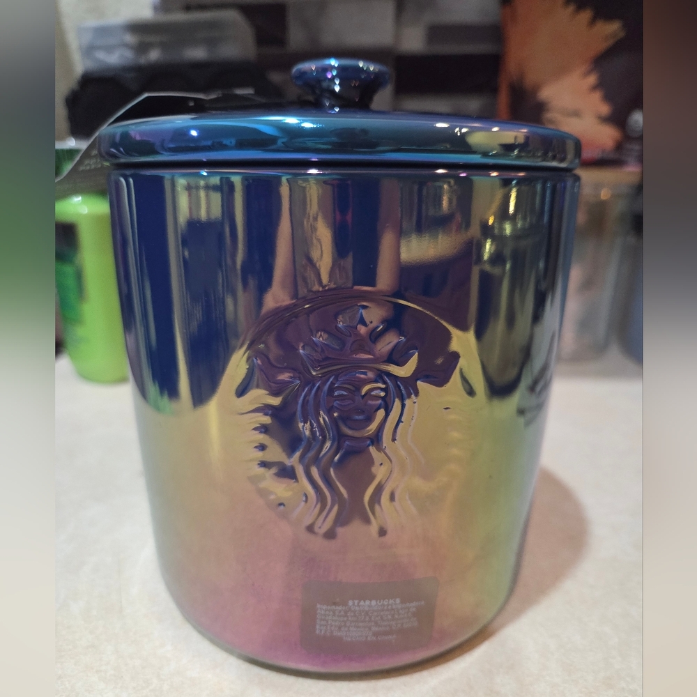Starbucks Iridescent Mexico Limited Cookie Jar